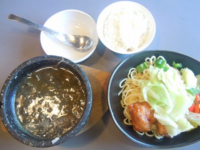 ブラックカレーつけ麺（限定）