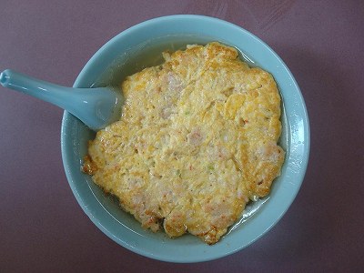 天津麺（カニ玉そば）