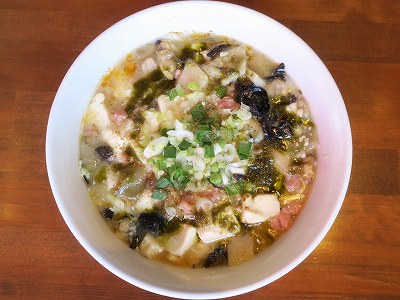 青麻婆麺