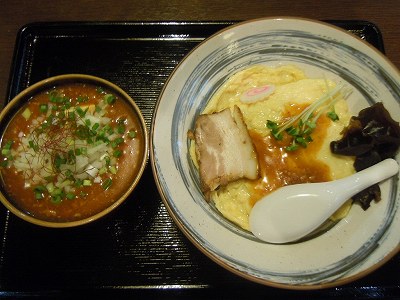 オムマーボーつけ麺（限定）