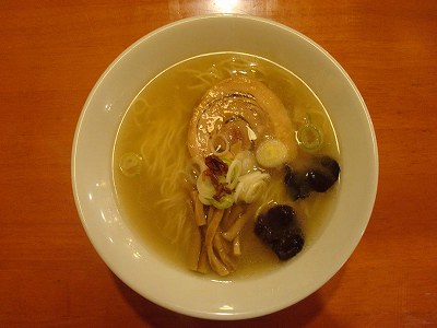 真鯛と焼き甘海老の塩らぁ麺