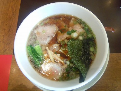 生姜醤油焼豚麺