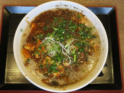 四川風麻婆麺（醤油）