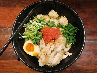 明太マヨ和え麺
