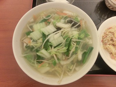 野菜タンメン