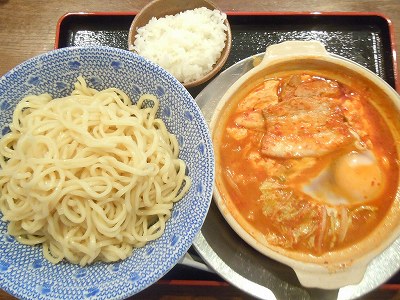 スンドゥブチゲのつけ麺(限定)