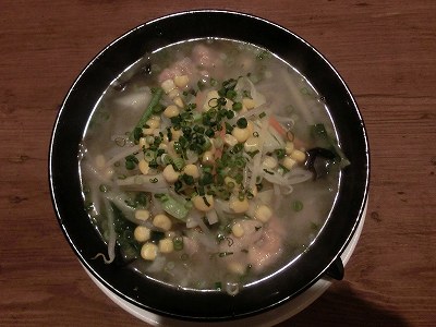 鶏野菜塩たん麺