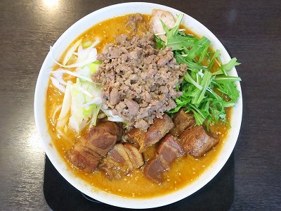 肉担々麺+角煮