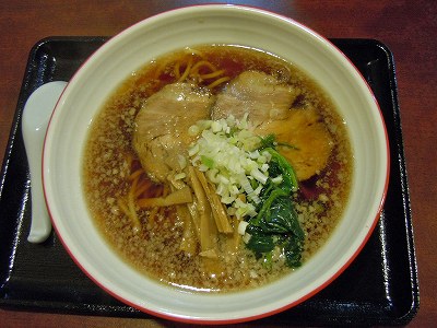 背油らー麺