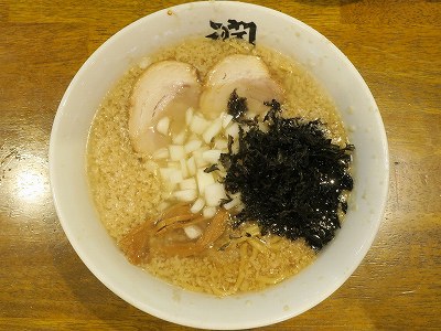 燕背脂系ラーメン